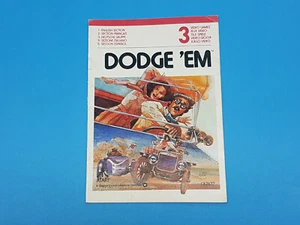 Dodge 'Em 3 Multi-language Atari 2600 Authentic Manual Only - Picture 1 of 8