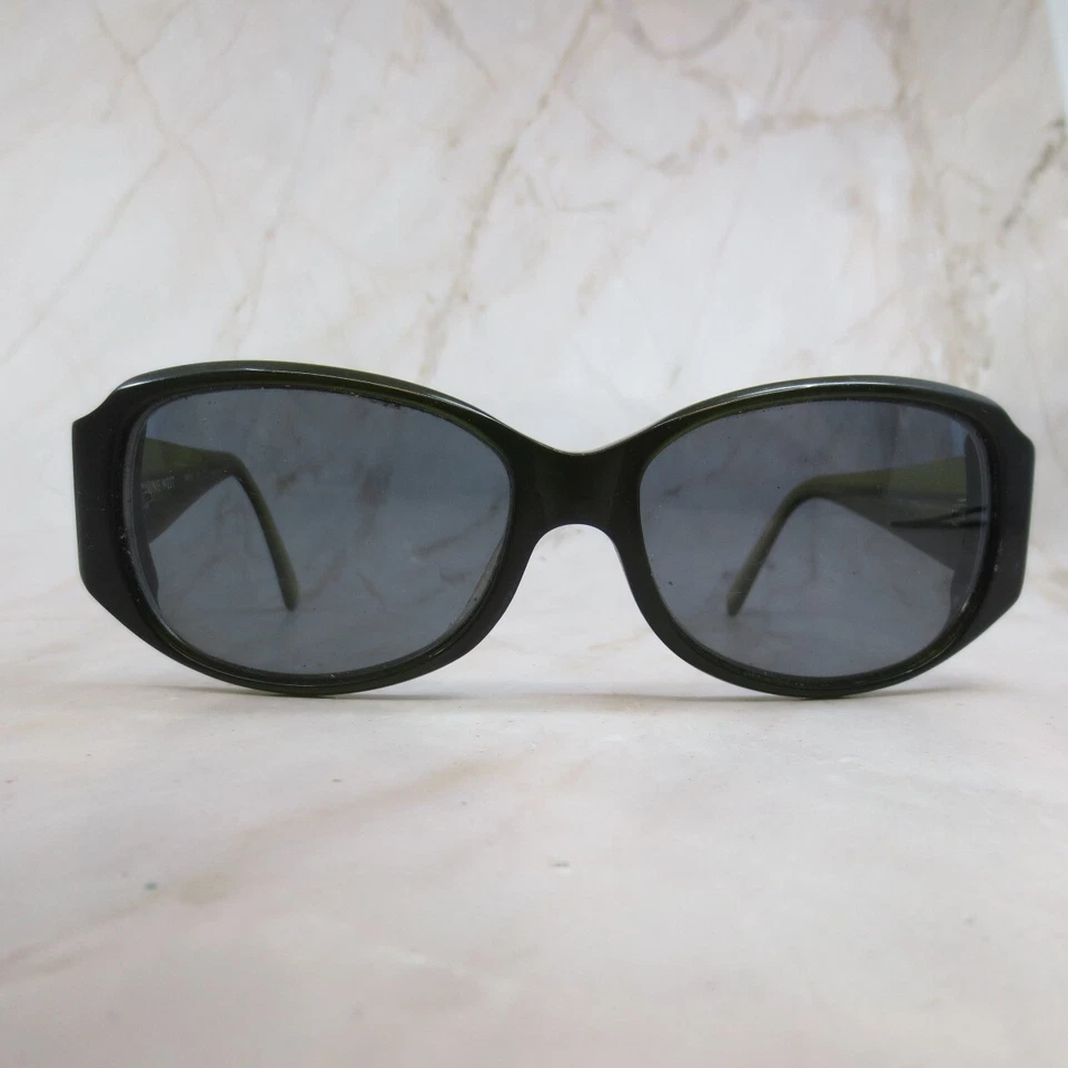 Nine West 太阳镜框 NW511S 315 女式哑光黑色绿色全边 57-16-135 — 第 1/4 张图片