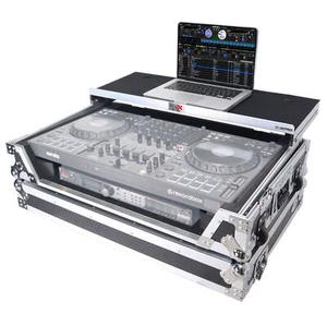 Pro X Flight Style Road Case For Pioneer DDJ FLX10 DJ Controller w/Laptop Shelf - Picture 1 of 6