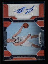 JUSTIN HAMILTON 2016/17 PANINI PRIZM PRIZMS ORANGE AUTO #05/25 AH1208