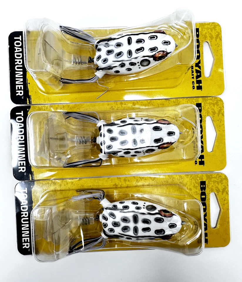 Booyah BYTR3904 Toadrunner Bait Albino Frog