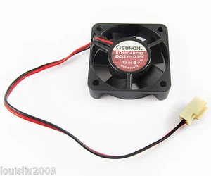 1pc SUNON KD1204PFB2 40x40x10mm 4010 DC 12V 0.9W Cooling Fan 2pin Connector - Picture 1 of 4