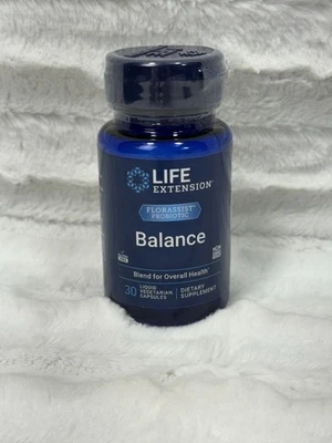 Life Extension FLORASSIST Balance 30 cápsulas vegetarianas líquidas caducidad 09/2026 Foto 1 de 3