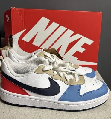 Nike Court Borough Low Recraft Youth Boys Athletic Shoes Sneakers Sz 7 7Y New - Image 1 of 4