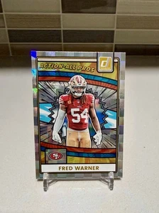 2025 Panini Donruss Fred Warner #AAP-FWA Action All Pros San Francisco 49ers π₯ - Picture 1 of 2