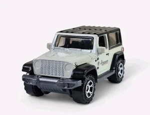 JEEP WRANGLER 2018 2dr Diorama modellino auto pressofuso da collezione 1:64 bianco LOOSE - Foto 1 di 8