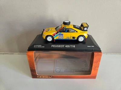 Norev 1/43 Peugeot 405 T16 Vatanen/Berglund - #203 Rally Dakar 1990 - 474555 - Immagine 1 di 4