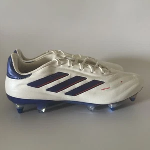 adidas Mens 7.5/Womens 8.5 COPA PURE 2 ELITE SG SOCCER CLEATS White/Blue IG8694 - Picture 1 of 10