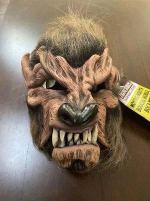 Adult Zagone Studios Hand Made “Lone Wolf” Halloween Moving Mouth Mask M3508 - Image 1 of 4