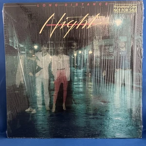 NIGHT “LONG DISTANCE” OOP 1980 Vinyl PROMO LP in Shrink - Bild 1 von 5