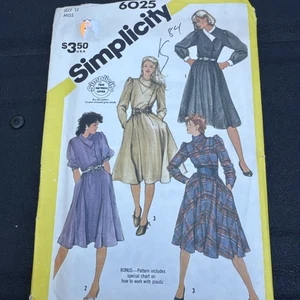 Simplicity 6025 Size 12 Misses' Jumper Dress in Two Lengths Uncut - Picture 1 of 4