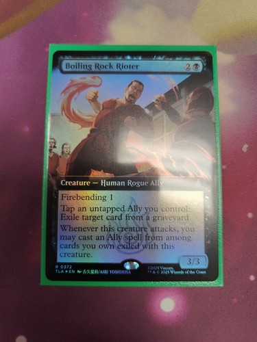 Boiling Rock Rioter (Extended Art Foil) Rare MTG Avatar | eBay