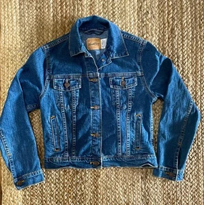 Levi Strauss Signature Series Blue Jean Denim Jacket Youth Girl XL NEW! - Picture 1 of 3