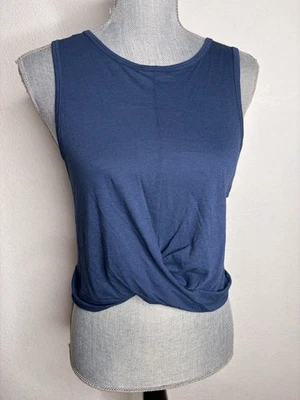 Camiseta sin mangas reversible Beyond Yoga azul talla M nueva con etiquetas Foto 1 de 4