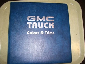 Vintage 1985 GMC Dealer Truck Colors and Trims Book - Bild 1 von 7