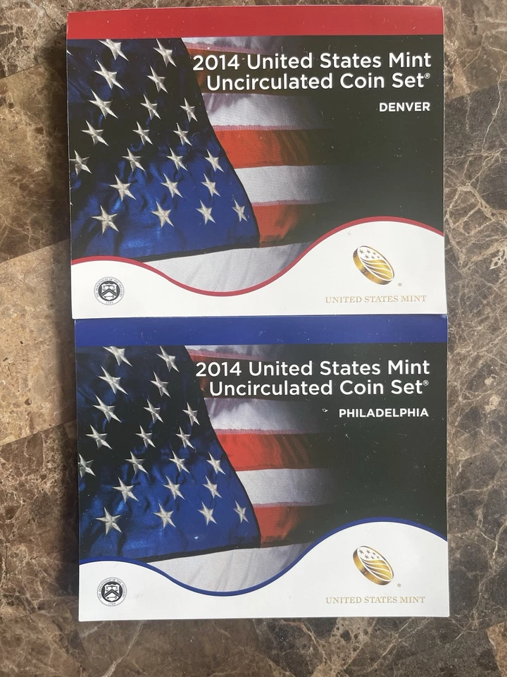 2014 P & D US Uncirculated Mint Set 28 Coin United States Philadelphia & Denver - Image 1 of 1