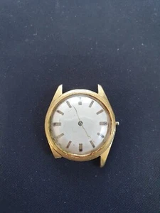 Vintage Prim Czechoslovakia Gold Plated 17 Jewels Watch (For Parts Or Repair) - Picture 1 of 4