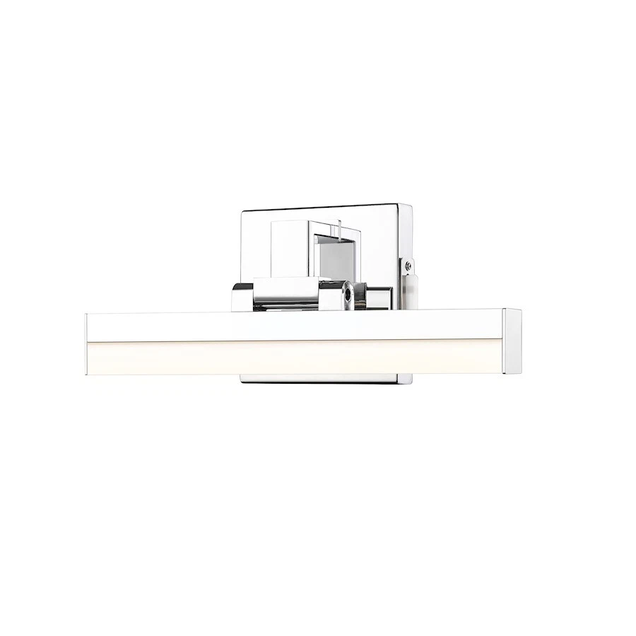 Z-Lite Liam 1 Light 13" Vanity, Chrome/Frosted - 1009-13W-CH-LED - Image 1 of 1