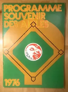 Programma 1976 Trois-Rivieres Aigles / AA Eastern League / Cincinnati Reds - Quebec - Foto 1 di 4