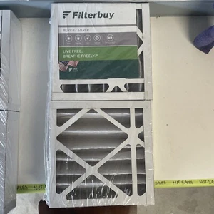 Filterbuy 12x12x4 Pleated Air Filters, Replacement for HVAC AC Furnace (MERV 8) - Picture 1 of 3