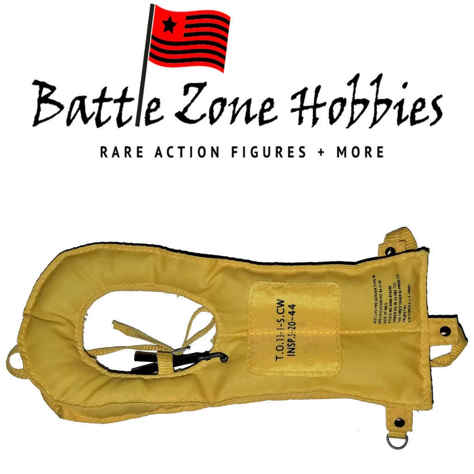 CHALECO SALVAVIDAS AMERICANO DE LA SEGUNDA GUERRA MUNDIAL HECHO ESCALA 1/6 EDWARD STINER 82º AEROTRANSPORTADO A80054 Foto 1 de 1