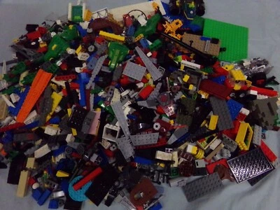 LEGO и Bionicles оптовый лот кирпичи детали случайный лот 8 фунтов  - Изображение 1 из 4