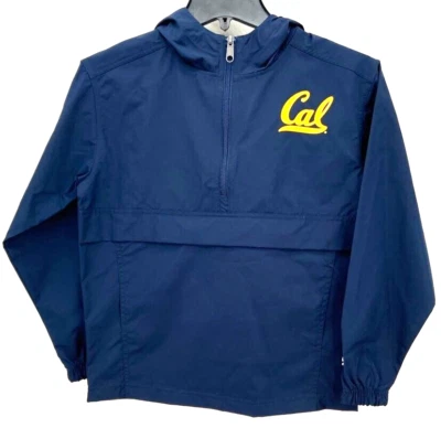 NUEVA Chaqueta California Golden Bears Champion Resistente al Agua 1/4 Cremallera Juvenil M 7-8 Foto 1 de 4