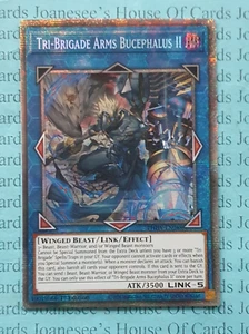 Tri-Brigade Arms Bucephalus II PHHY-EN048 Starlight Rara Tarjeta Yu-Gi-Oh 1a Nueva - Imagen 1 de 3