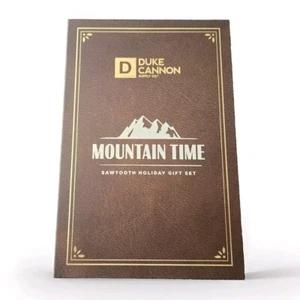 Duke Cannon Co. Mountain Time Sawtooth Soap Cologne Holiday Gift Set NEW - Picture 1 of 15