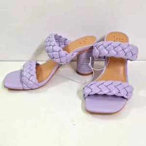 ¡NUEVO! Zapatos de salón A New Day Lila Púrpura Tacones Trenzados - Imagen 1 de 6