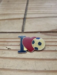 Pin's Pins Pin Enamel 8 Sport Football "J'aime Le Football" - Imagen 1 de 2