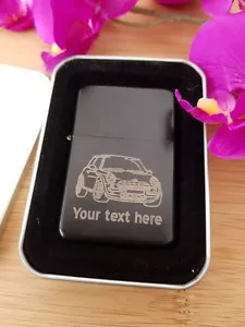 Mini Cooper Personalised Lighter Gift Gifts Present Presents Merchandise BMW R53 - Picture 1 of 3
