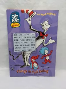 The Cat In The Hat Things In Full Swing Coloring Book With Magnets - Imagen 1 de 7