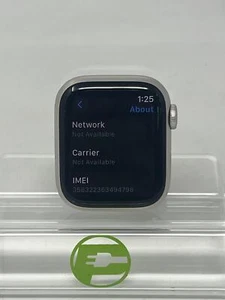 GPS Only Apple Watch Series 7 41MM Starlight Aluminum MKH83LL/A - Photo 1 sur 10