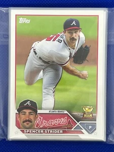 2023 Topps Serie 2 Atlanta Braves Base Team Set (7 Karten) Strider + 111A - Bild 1 von 1