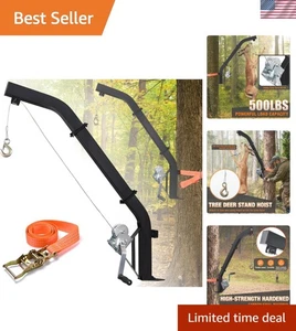 23FT Deer Hoist with Ratchet Strap - Picture 1 of 9