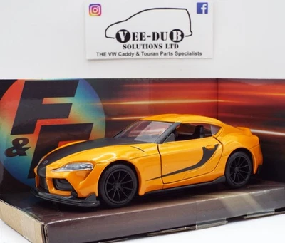 Jada Fast & Furious Toyota Supra GR Orange 1/32 Scale Diecast NEW JDM J29 A90 - Image 1 of 2