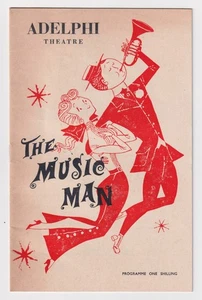 Vintage 1961 "The Music Man" Show PROGRAMM Adelphi Theatre Van Johnson London - Bild 1 von 2