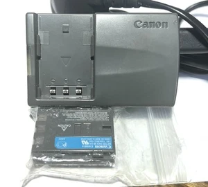 Canon CB-2LTE Genuine Battery Charger FOR NB-2L ETC inc mains cord & battery - Picture 1 of 2