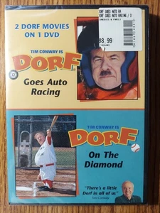 Dorf Goes Auto Racing/Dorf On The Diamond (DVD, 2003) BRAND NEW - Imagen 1 de 2