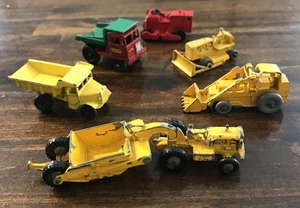 LESNEY MATCHBOX MAJOR PACK EARTH MOVER, MB TRACTOR SHOVEL MB DOZER Muir Truck - Picture 1 of 24