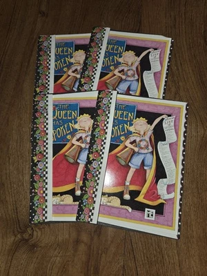 4 Mary Engelbreit Greeting Cards The Queen Has Spoken with Envelopes - Image 1 of 4