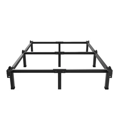 Metal Bed Frame, 9-Leg Bed Base 8 inches Support for Box Spring and Mattress ... - Image 1 of 4