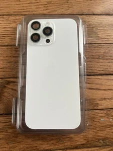 iPhone 16 pro White Back Glass OEM Original Apple BRAND NEW - Photo 1 sur 2