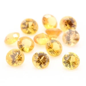 Minerales y Piedras Précieuses. Zafiro Amarillo. IF-VVS1. Rond. (Vendido / - Imagen 1 de 1