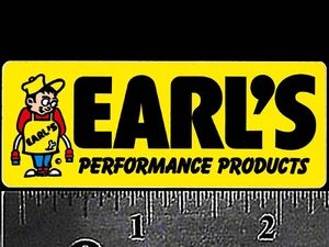 EARL’S Performance Products - Original Vintage 1970's 80's Racing Decal/Sticker - Picture 1 of 1