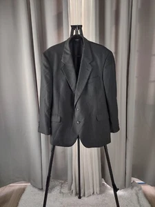 Kilburne and Finch graues Anzugjacke aus Wollmischung mit zwei Knöpfen für Herren, Größe 44 S - Bild 1 von 12