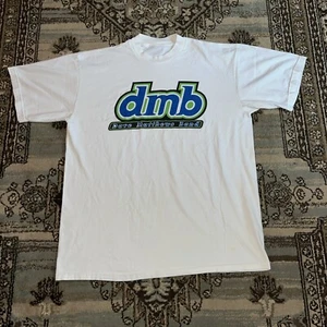 VINTAGE 90's Y2K DMB DAVE MATTHEWS BAND MEN’S XL SHIRT WHITE. - Picture 1 of 8