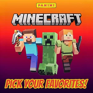 Tarjetas coleccionables Panini Minecraft 2024 - ¡TÚ ELIGES! - Imagen 1 de 74
