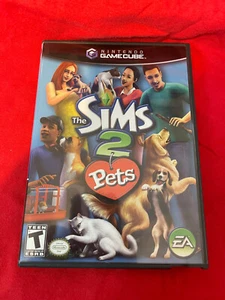 THE SIMS 2 PETS NINTENDO GAME CUBE VIDEO GAME VINTAGE TESTED - Picture 1 of 3